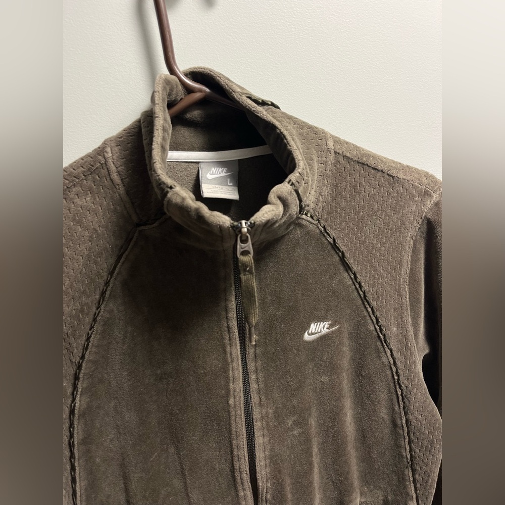 Nike Women's Khaki Bomber Jacket